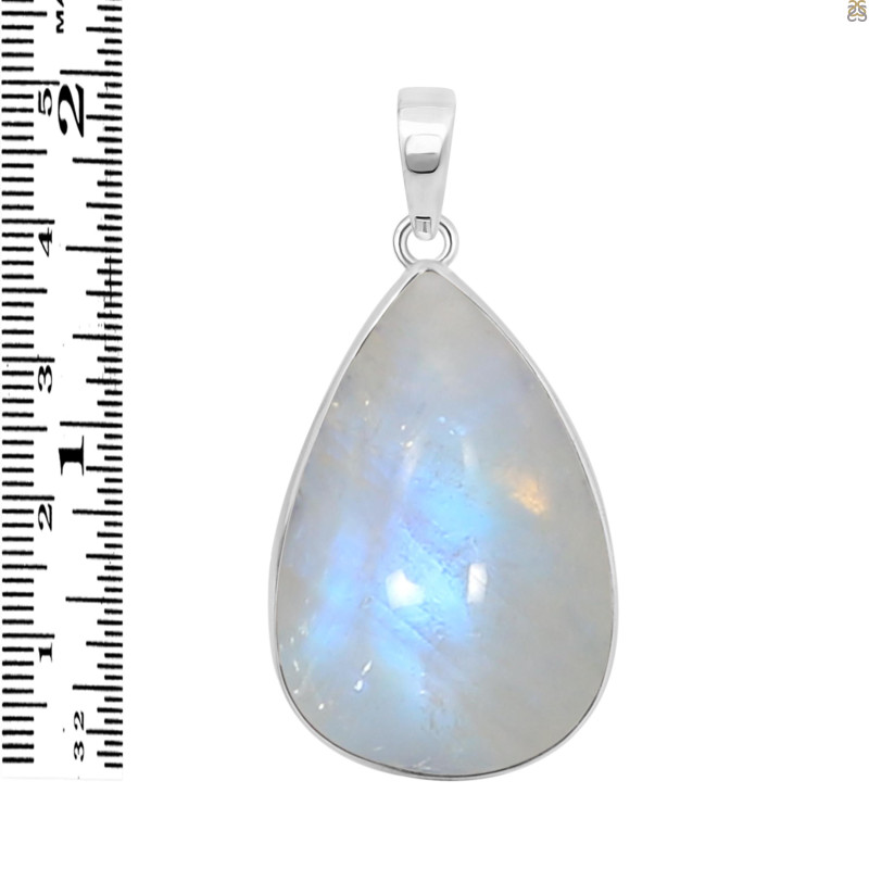Moonstone Pendant-SP RBM-1-587