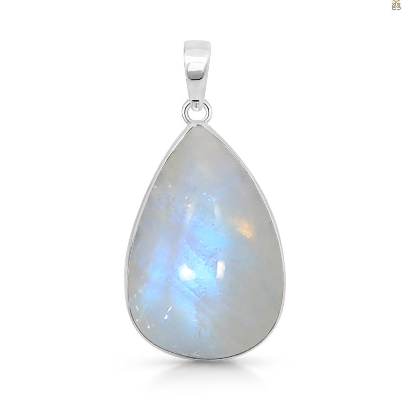 Moonstone Pendant-SP RBM-1-587