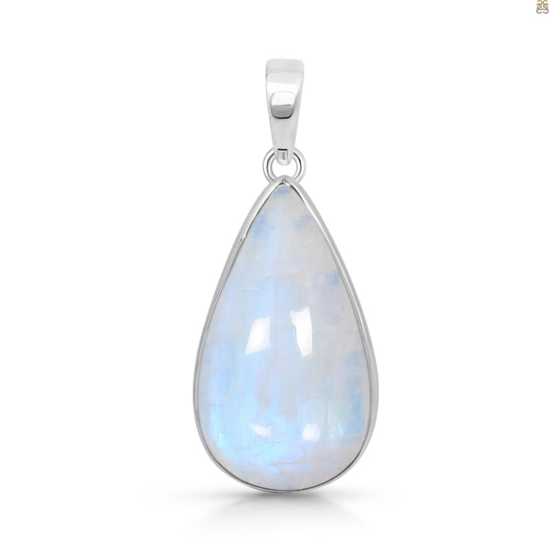 Moonstone Pendant-SP RBM-1-589