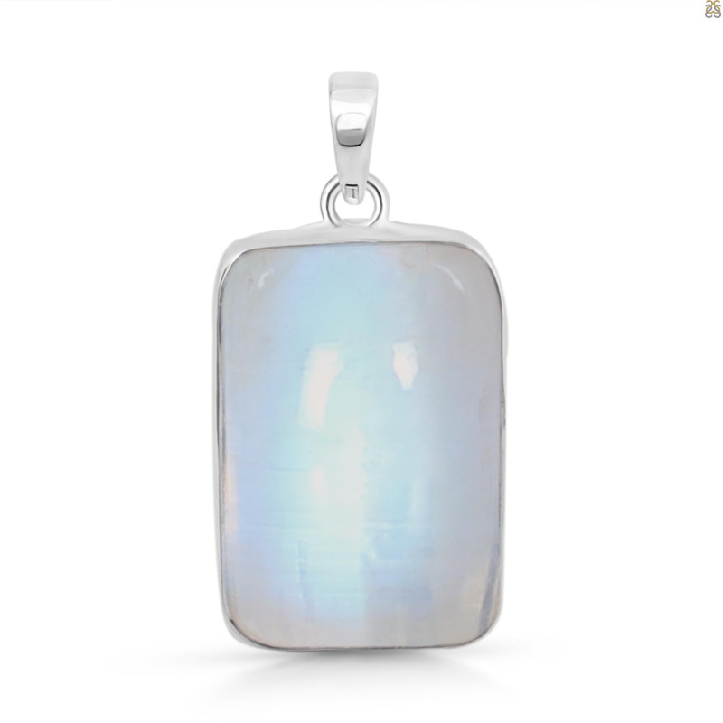 Moonstone Pendant-SP RBM-1-595