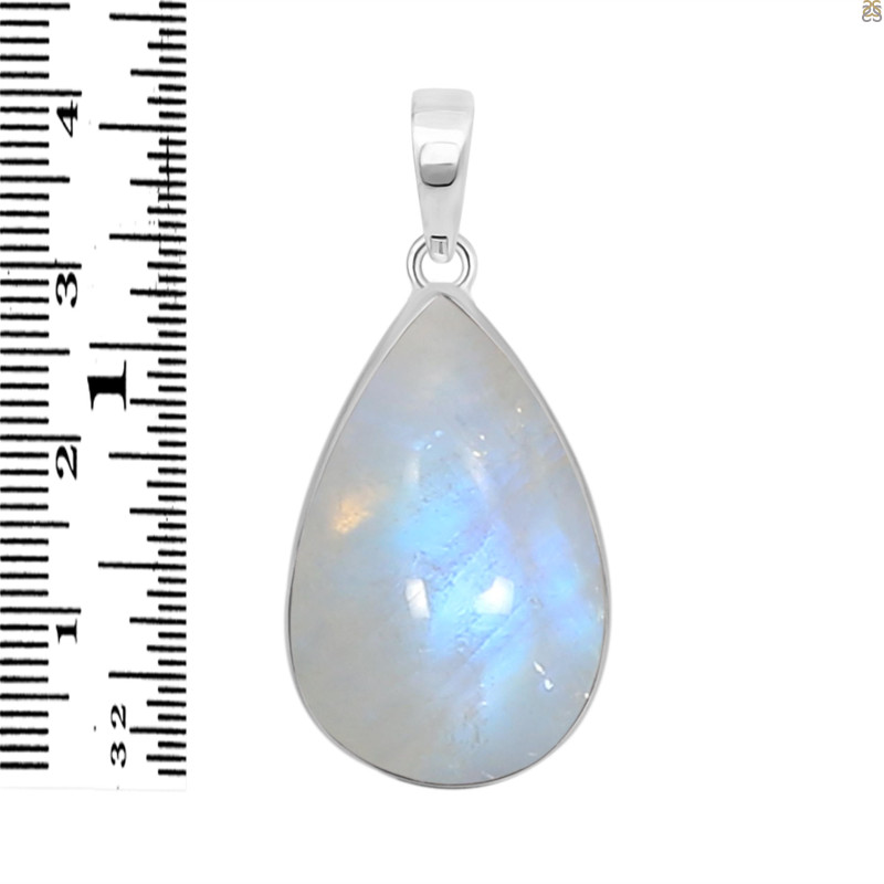 Moonstone Pendant-SP RBM-1-596