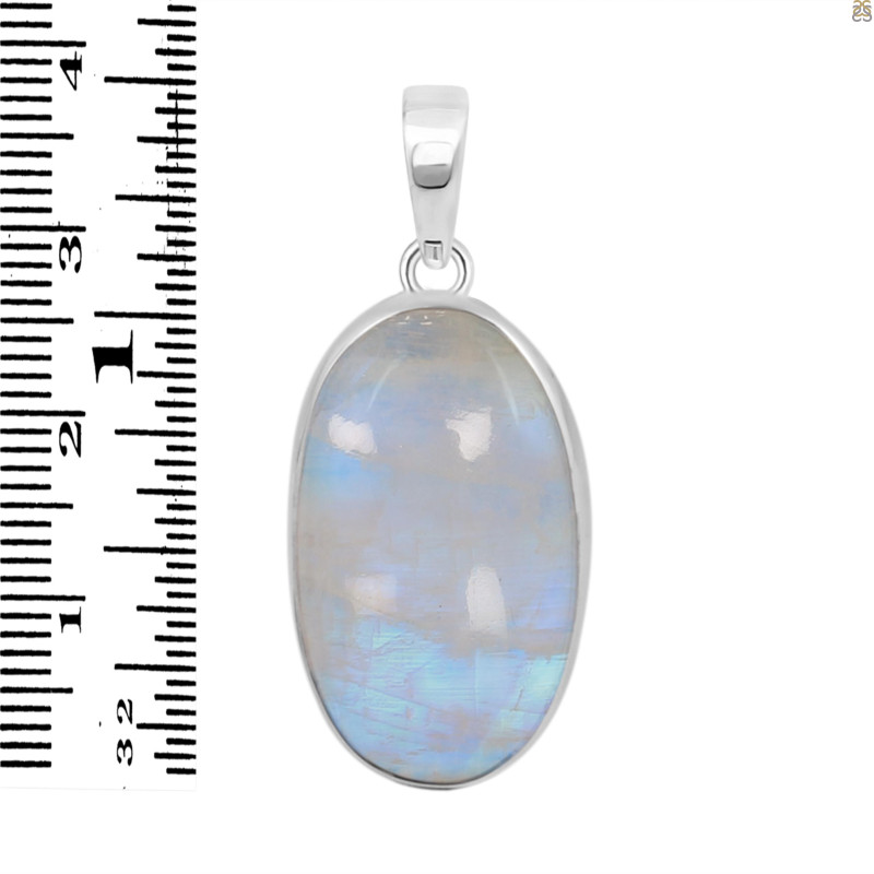 Moonstone Pendant-SP RBM-1-597