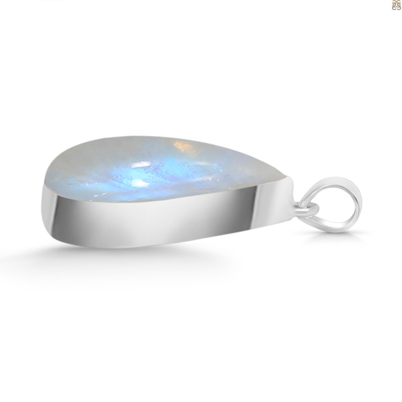 Moonstone Pendant-SP RBM-1-599