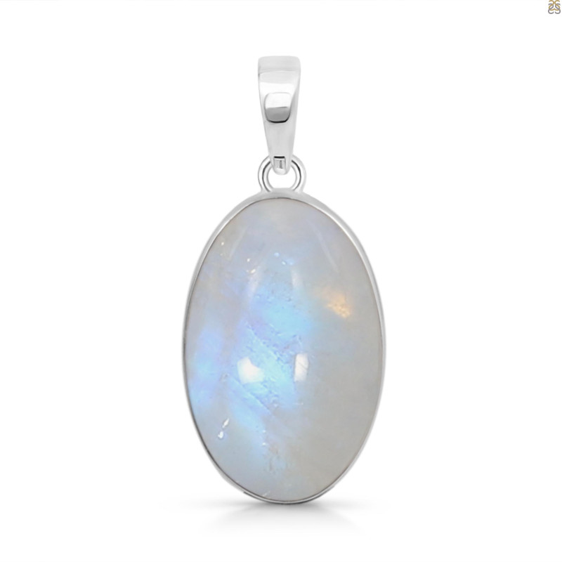 Moonstone Pendant-SP RBM-1-601