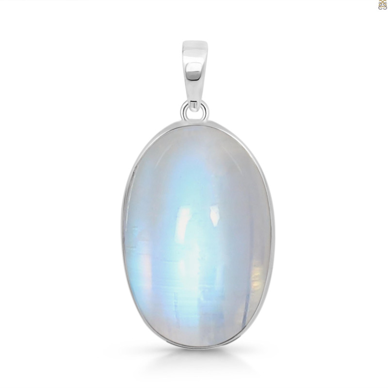 Moonstone Pendant-SP RBM-1-602