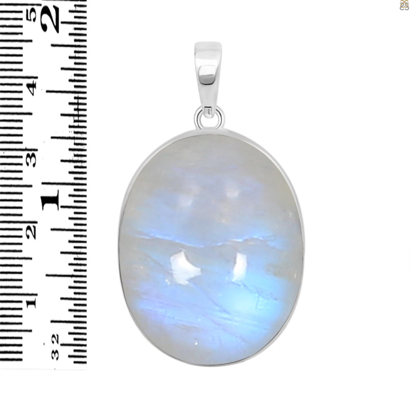 Moonstone Pendant-SP RBM-1-605
