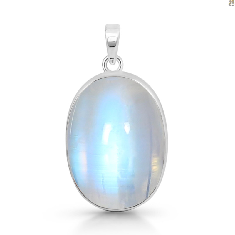 Moonstone Pendant-SP RBM-1-606