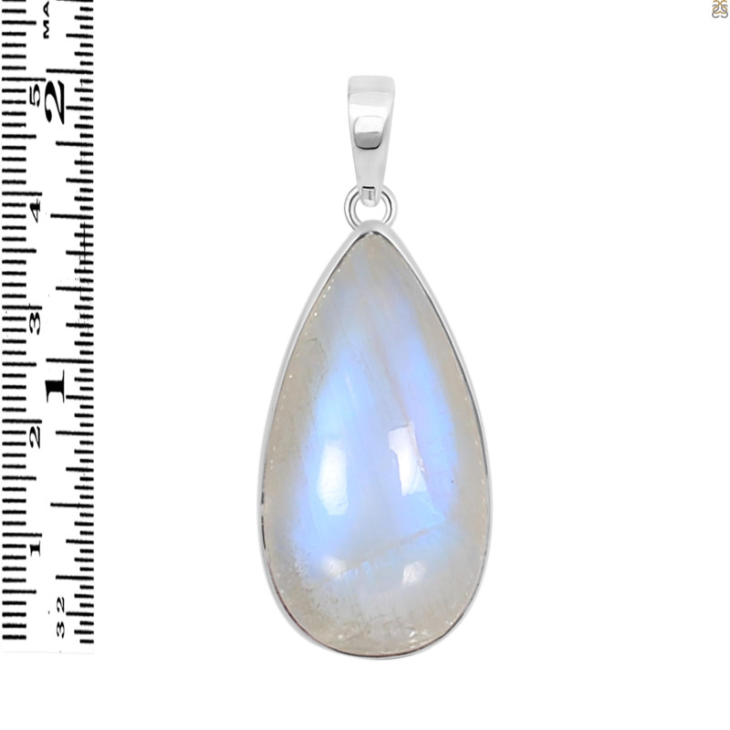Moonstone Pendant-SP RBM-1-607