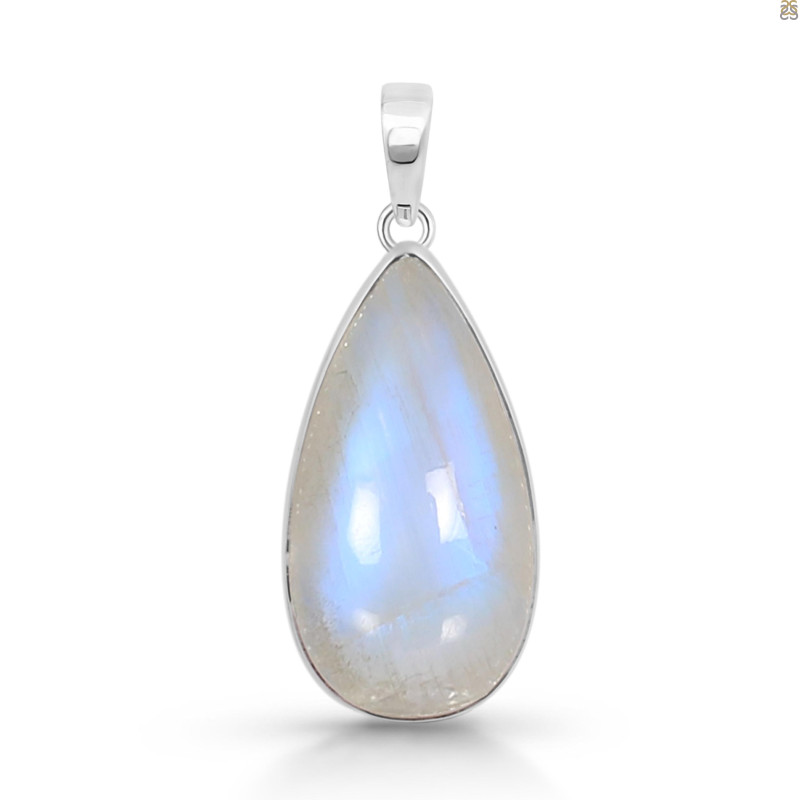Moonstone Pendant-SP RBM-1-607