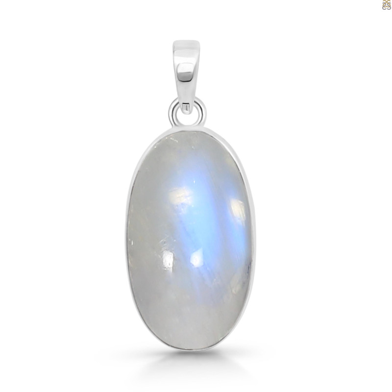 Moonstone Pendant-SP RBM-1-610