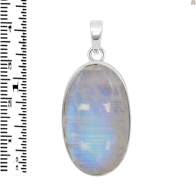Moonstone Pendant-SP RBM-1-613