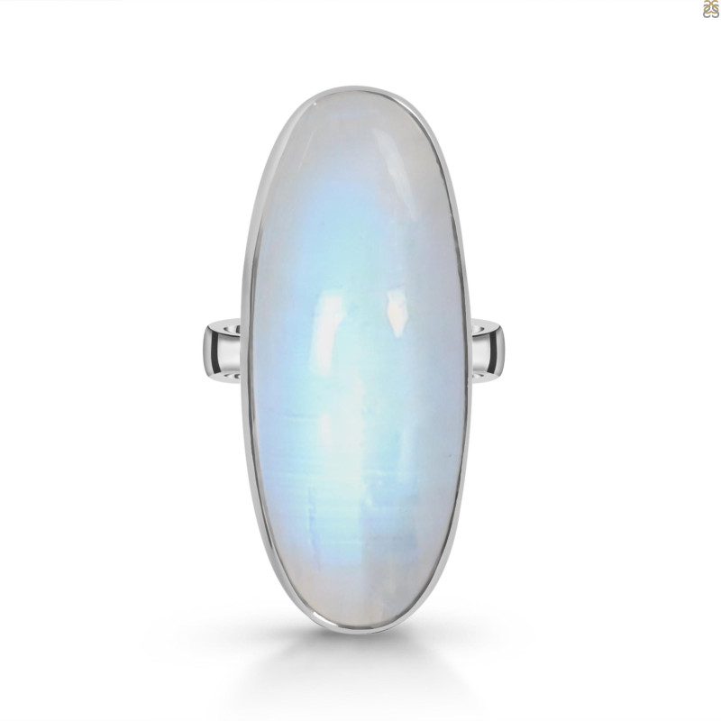 Moonstone Adjustable Ring-ADJ-R RBM-2-417