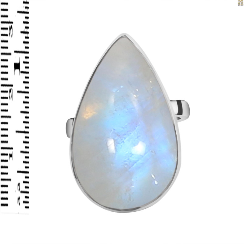 Moonstone Adjustable Ring-ADJ-R RBM-2-425