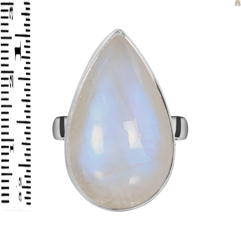 Moonstone Adjustable Ring-ADJ-R RBM-2-429