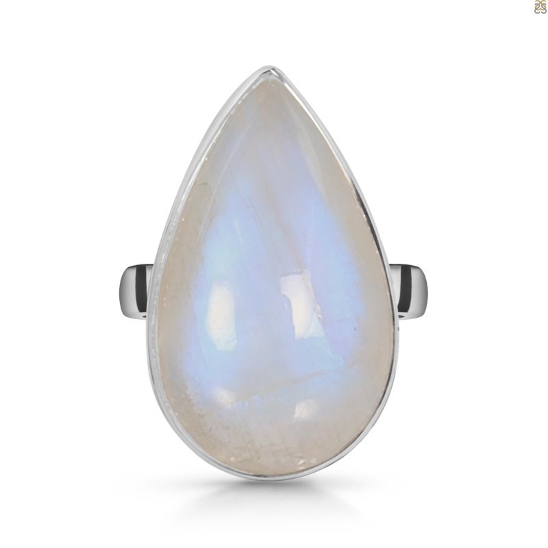 Moonstone Adjustable Ring-ADJ-R RBM-2-429