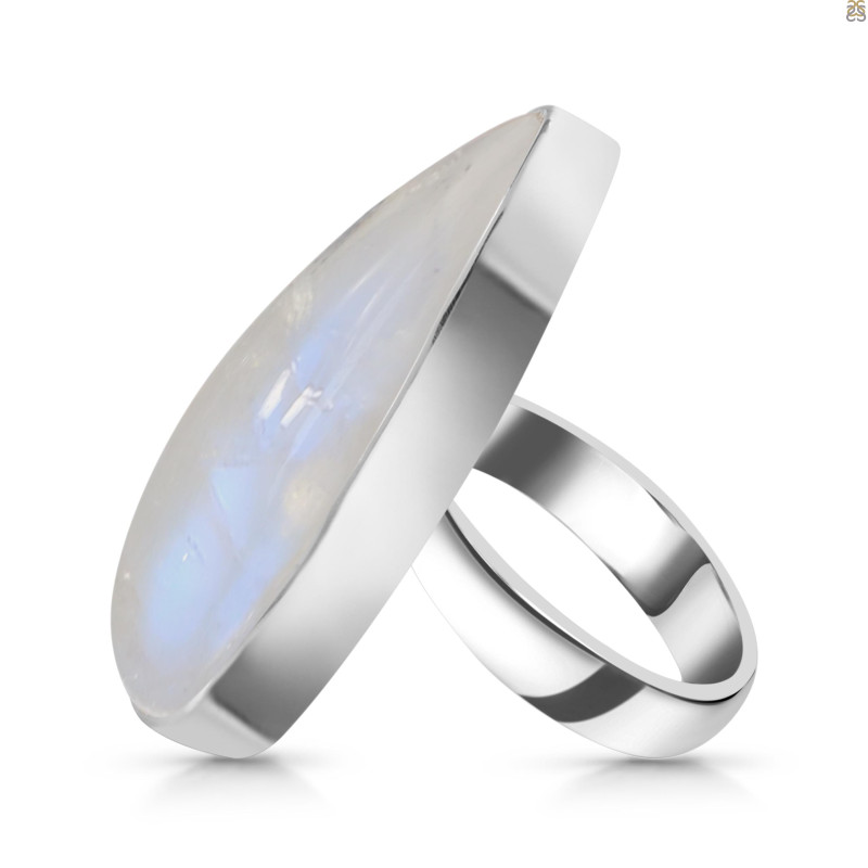 Moonstone Adjustable Ring-ADJ-R RBM-2-432