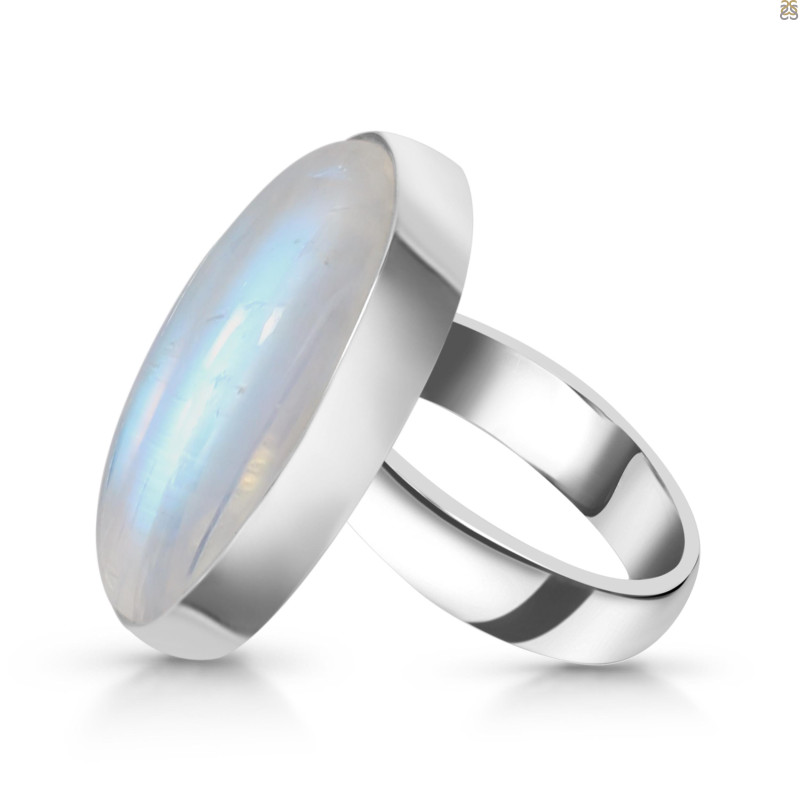 Moonstone Adjustable Ring-ADJ-R RBM-2-433