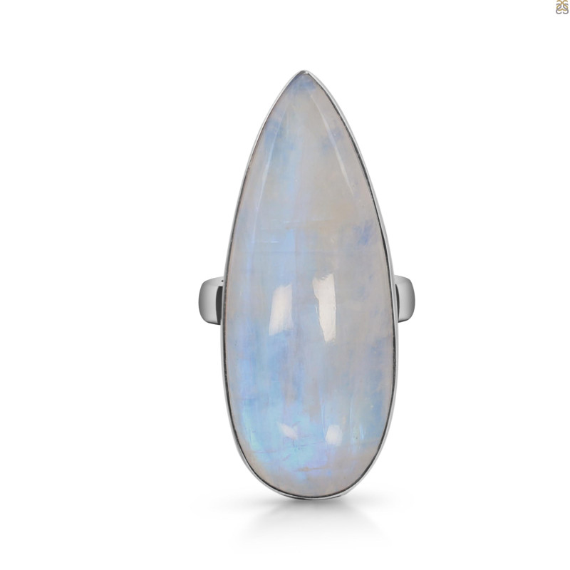 Moonstone Adjustable Ring-ADJ-R RBM-2-434