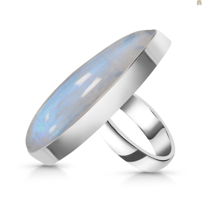 Moonstone Adjustable Ring-ADJ-R RBM-2-434