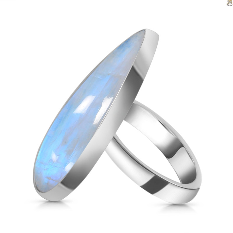 Moonstone Adjustable Ring-ADJ-R RBM-2-466