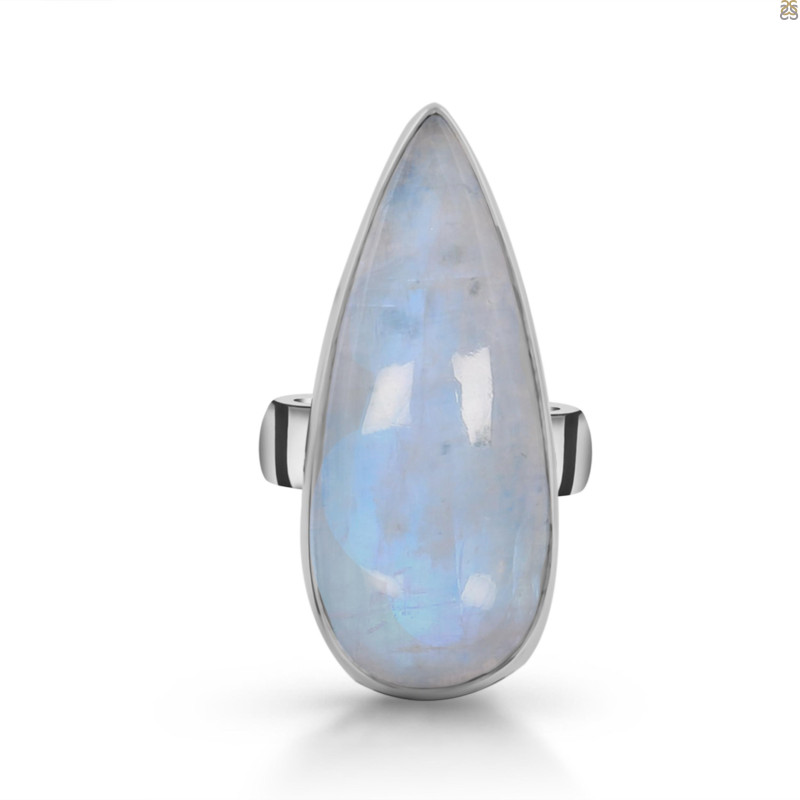 Moonstone Adjustable Ring-ADJ-R RBM-2-493