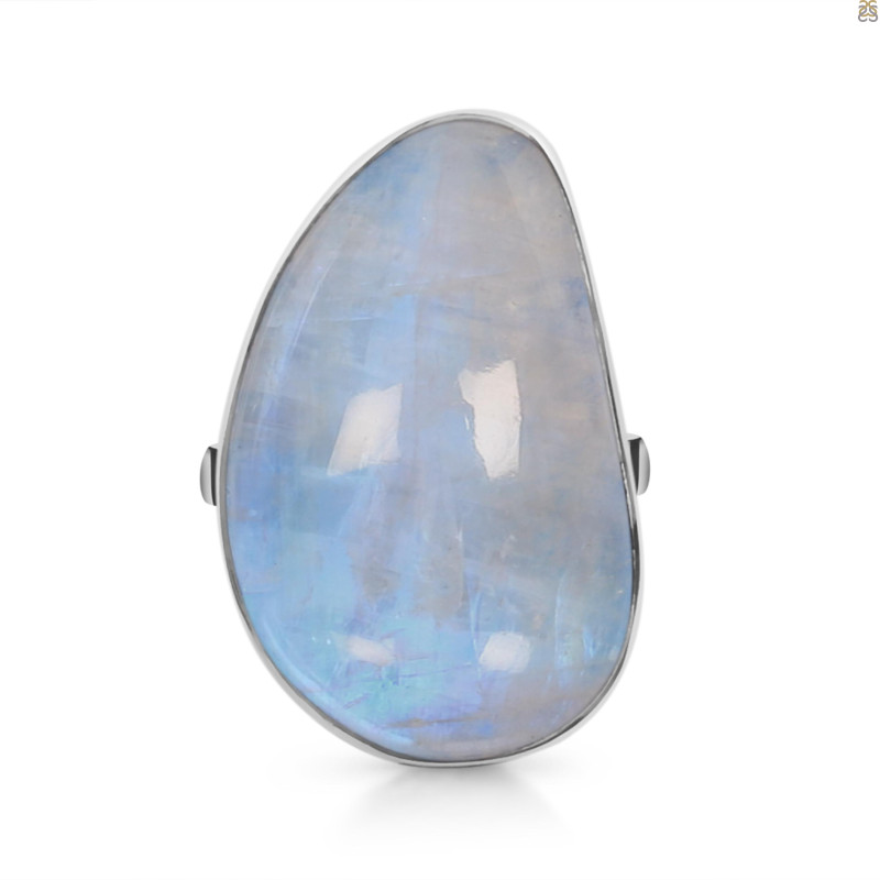 Moonstone Adjustable Ring-ADJ-R RBM-2-504