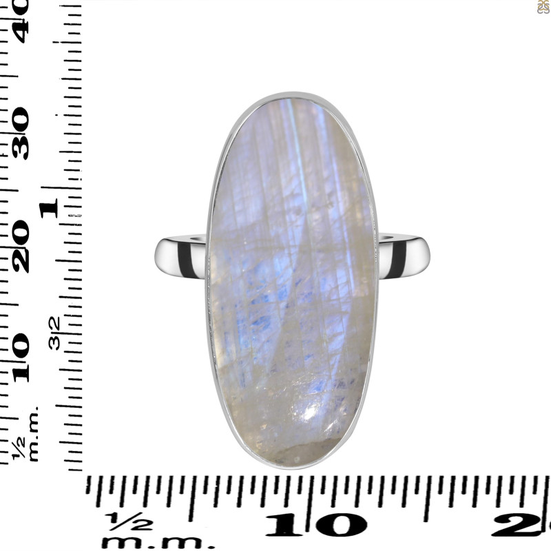 Moonstone Adjustable Ring-ADJ-R RBM-2-513