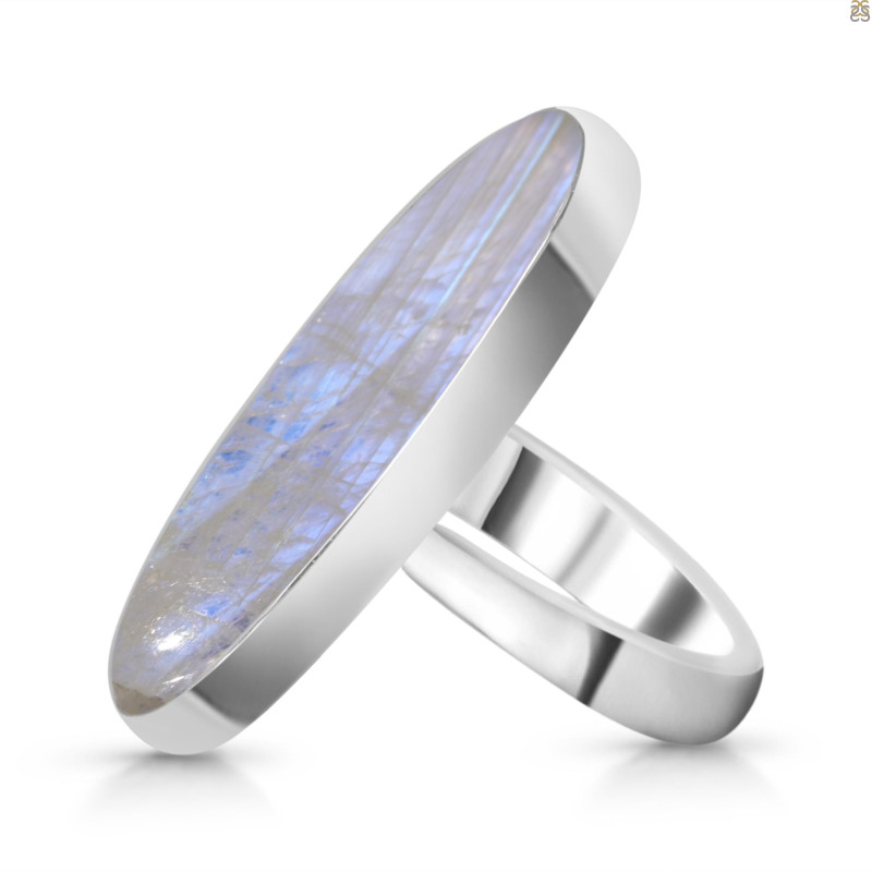 Moonstone Adjustable Ring-ADJ-R RBM-2-513