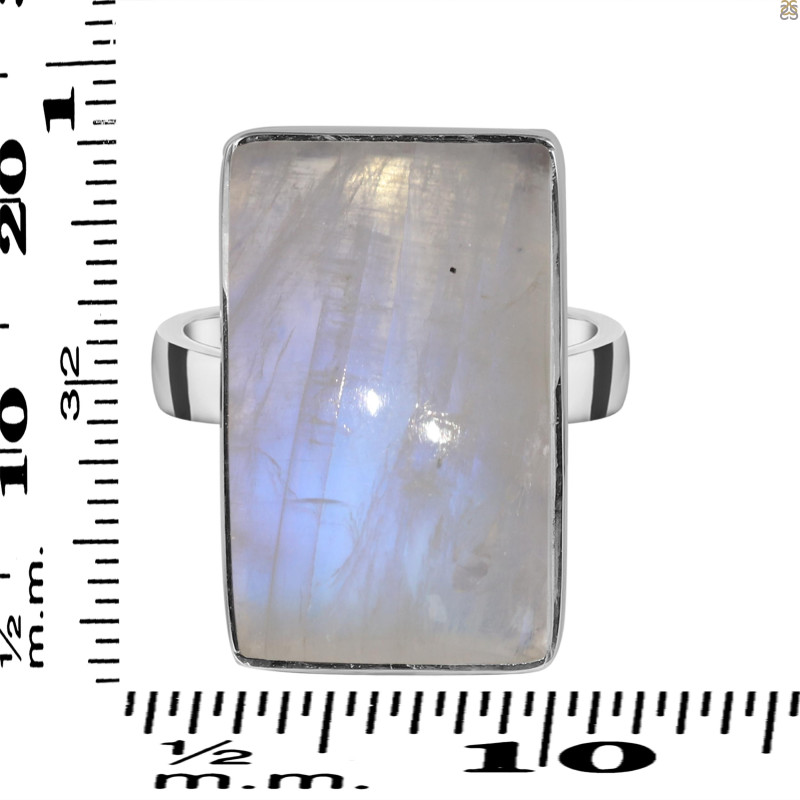 Moonstone Adjustable Ring-ADJ-R RBM-2-517