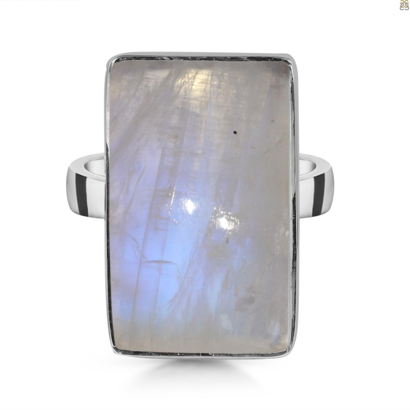 Moonstone Adjustable Ring-ADJ-R RBM-2-517