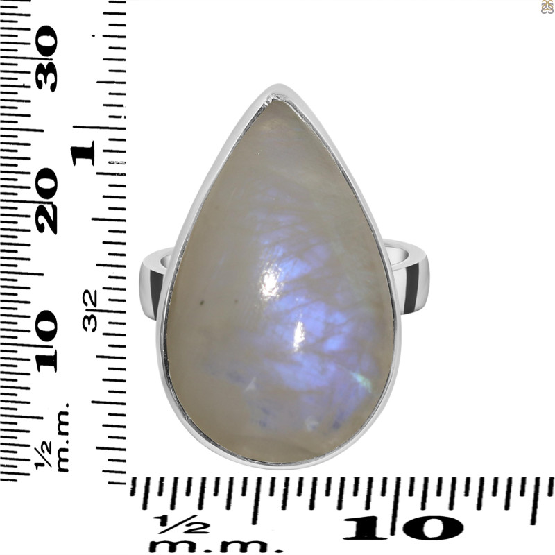 Moonstone Adjustable Ring-ADJ-R RBM-2-523
