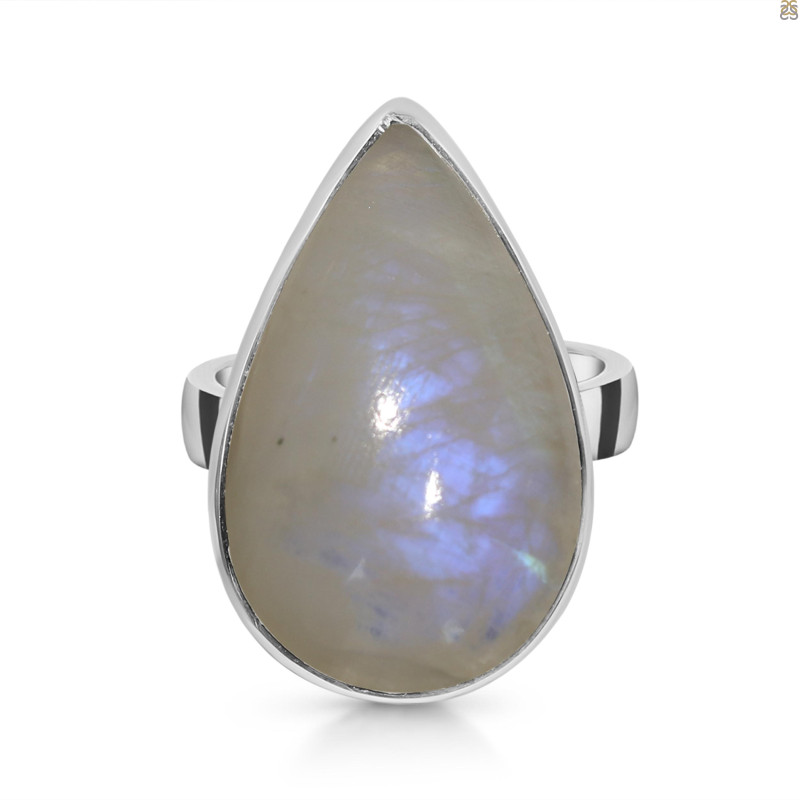 Moonstone Adjustable Ring-ADJ-R RBM-2-523