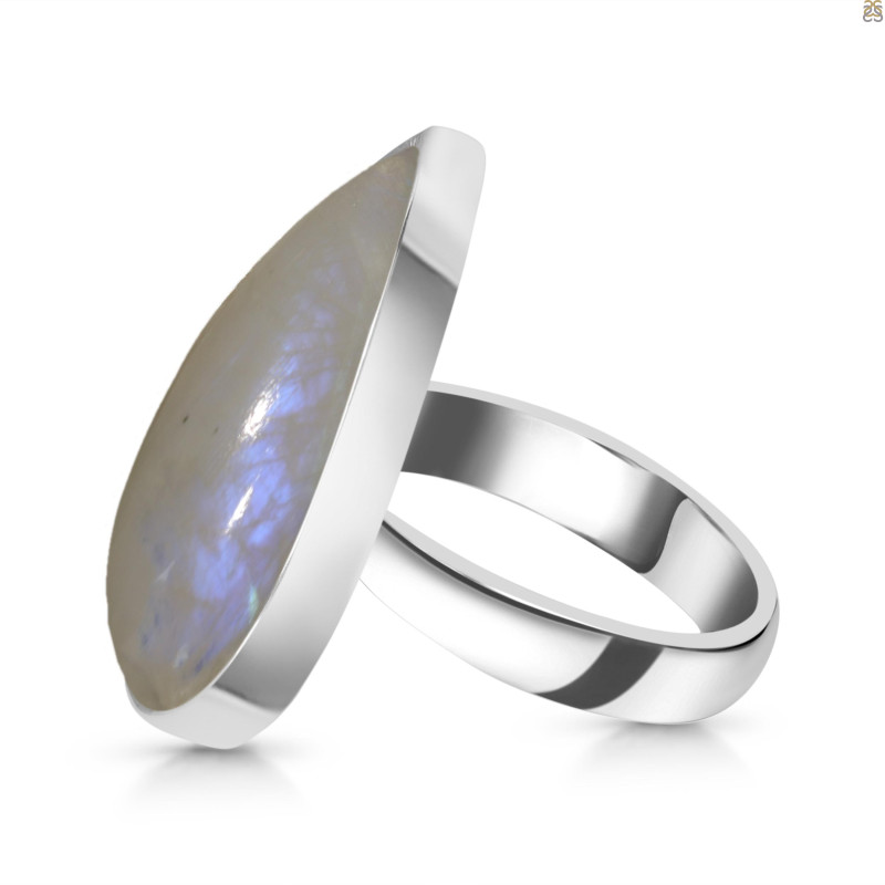 Moonstone Adjustable Ring-ADJ-R RBM-2-523