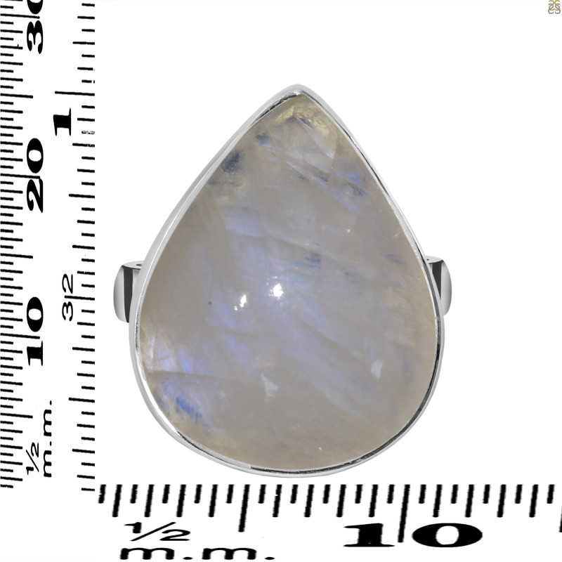 Moonstone Adjustable Ring-ADJ-R RBM-2-529