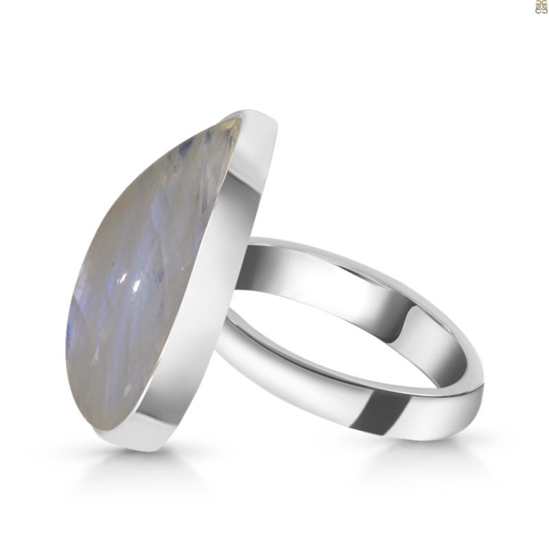 Moonstone Adjustable Ring-ADJ-R RBM-2-529
