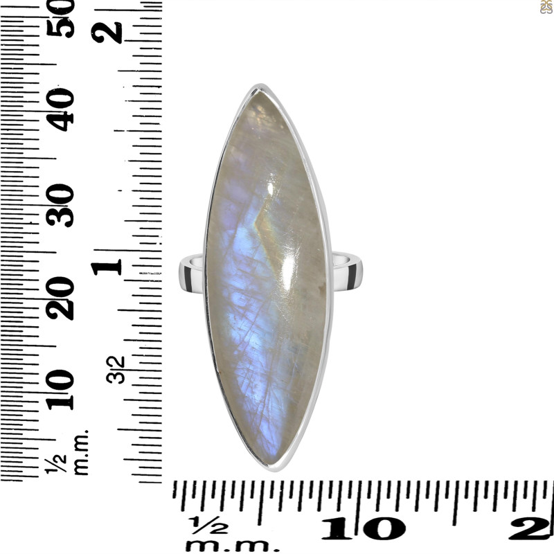 Moonstone Adjustable Ring-ADJ-R RBM-2-530