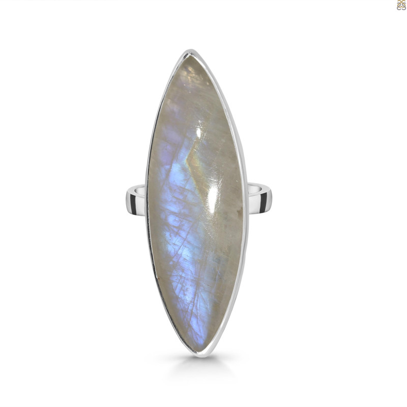 Moonstone Adjustable Ring-ADJ-R RBM-2-530