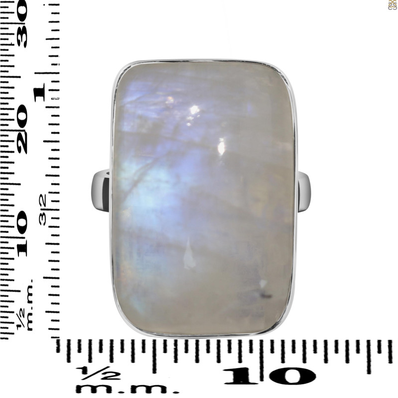 Moonstone Adjustable Ring-ADJ-R RBM-2-536