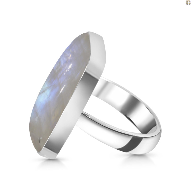 Moonstone Adjustable Ring-ADJ-R RBM-2-536