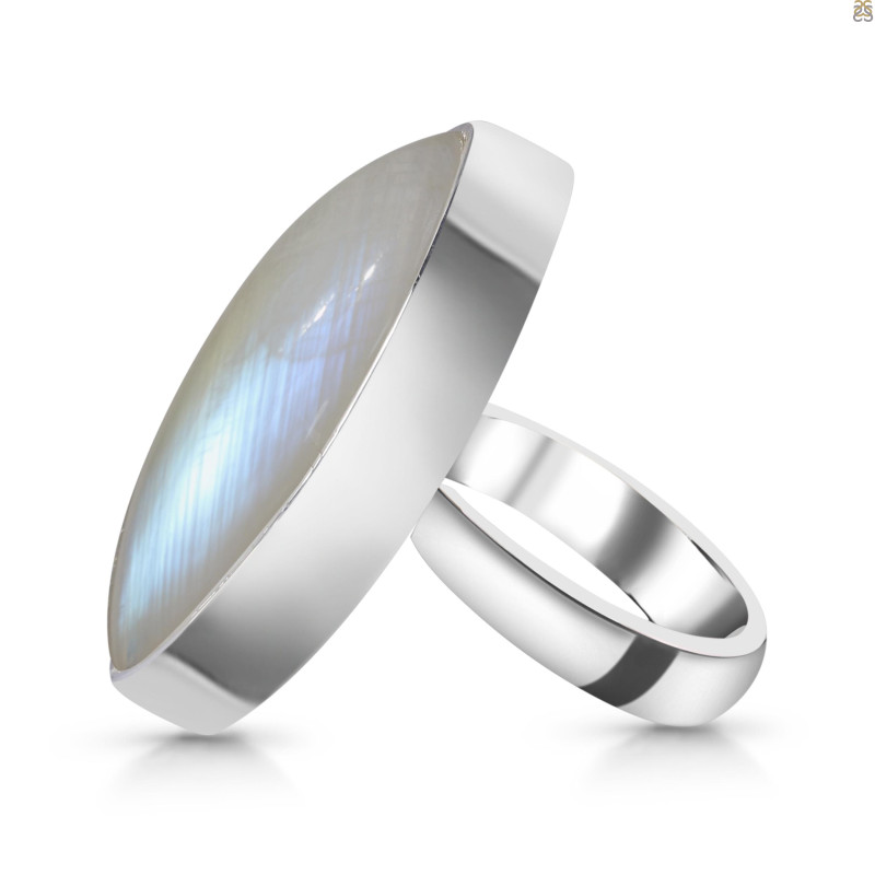Moonstone Adjustable Ring-ADJ-R RBM-2-539