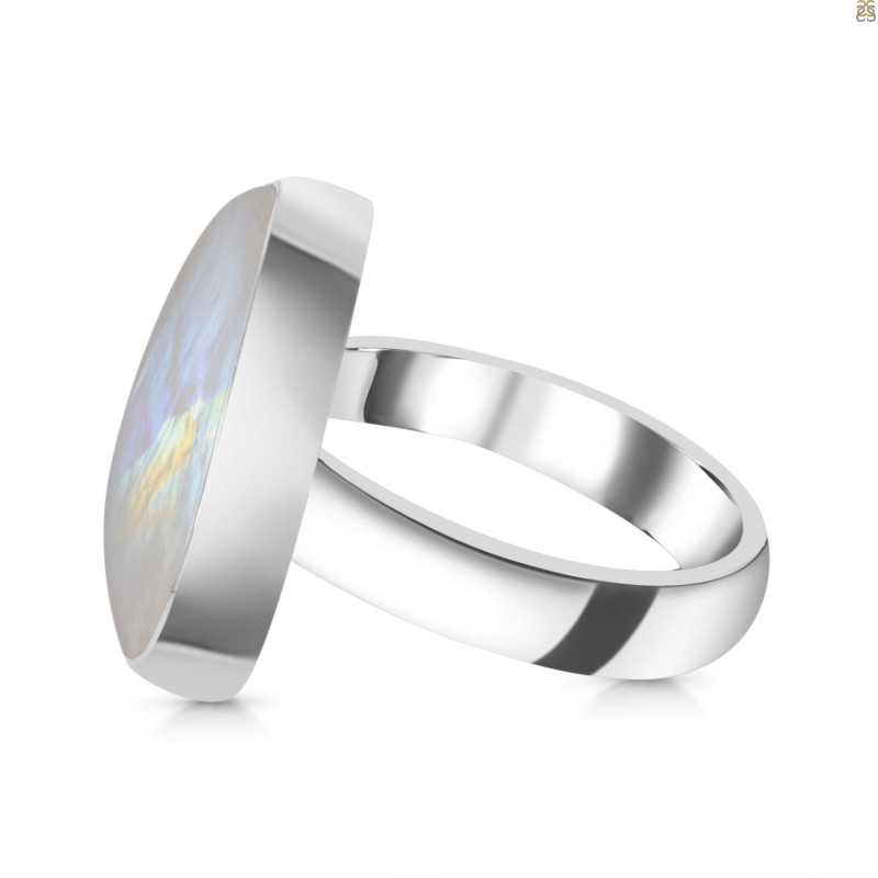 Moonstone Adjustable Ring-ADJ-R RBM-2-543