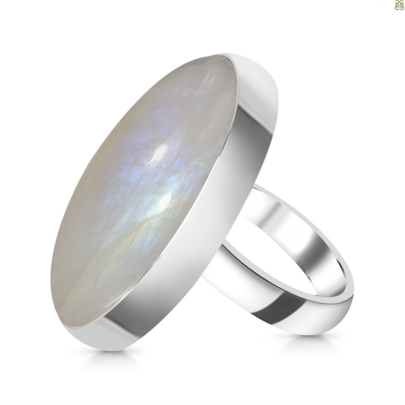 Moonstone Adjustable Ring-ADJ-R RBM-2-545