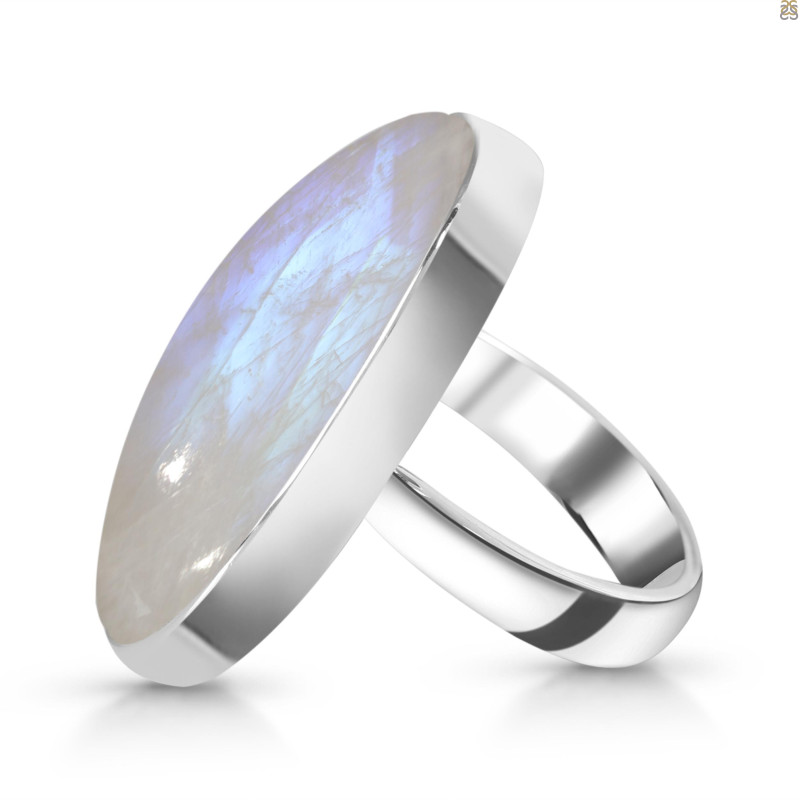 Moonstone Adjustable Ring-ADJ-R RBM-2-549