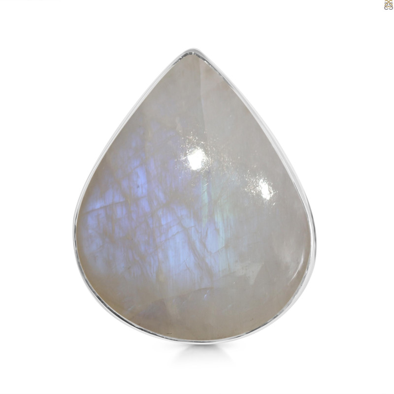 Moonstone Adjustable Ring-ADJ-R RBM-2-550