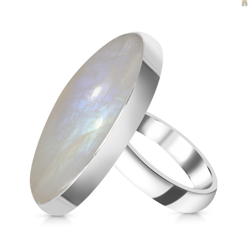 Moonstone Adjustable Ring-ADJ-R RBM-2-553