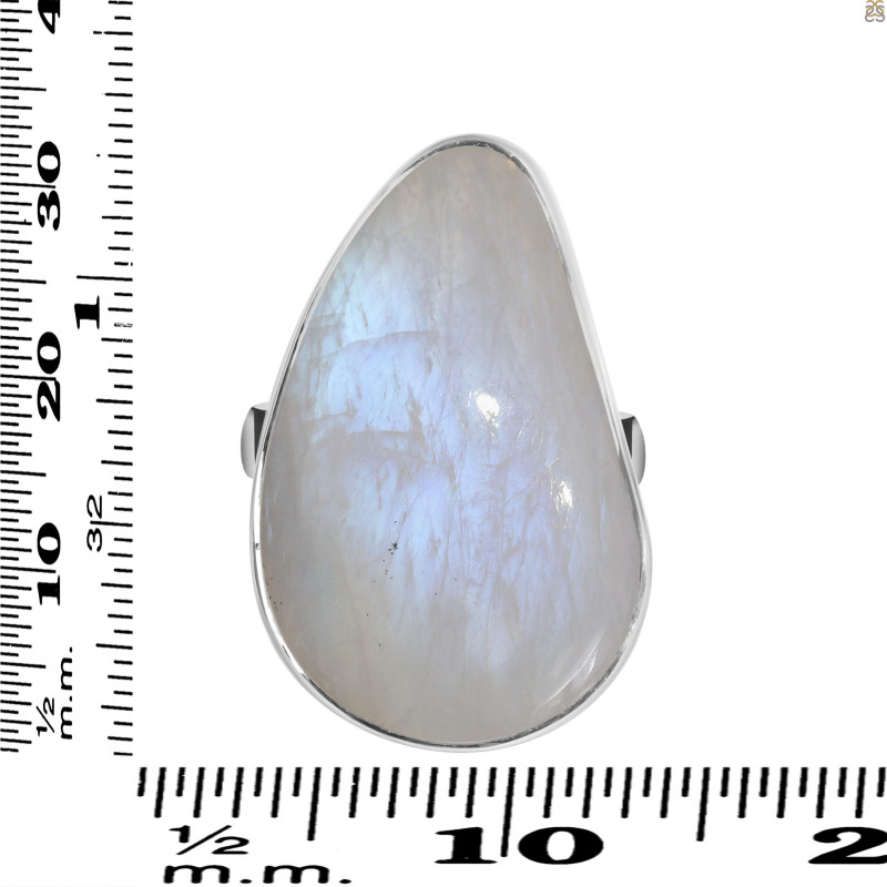 Moonstone Adjustable Ring-ADJ-R RBM-2-554