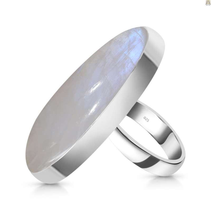 Moonstone Adjustable Ring-ADJ-R RBM-2-555