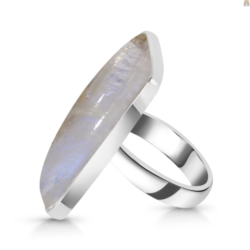 Moonstone Adjustable Ring-ADJ-R RBM-2-556