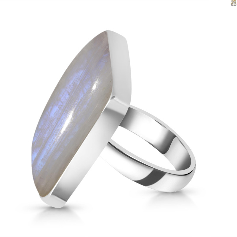Moonstone Adjustable Ring-ADJ-R RBM-2-559