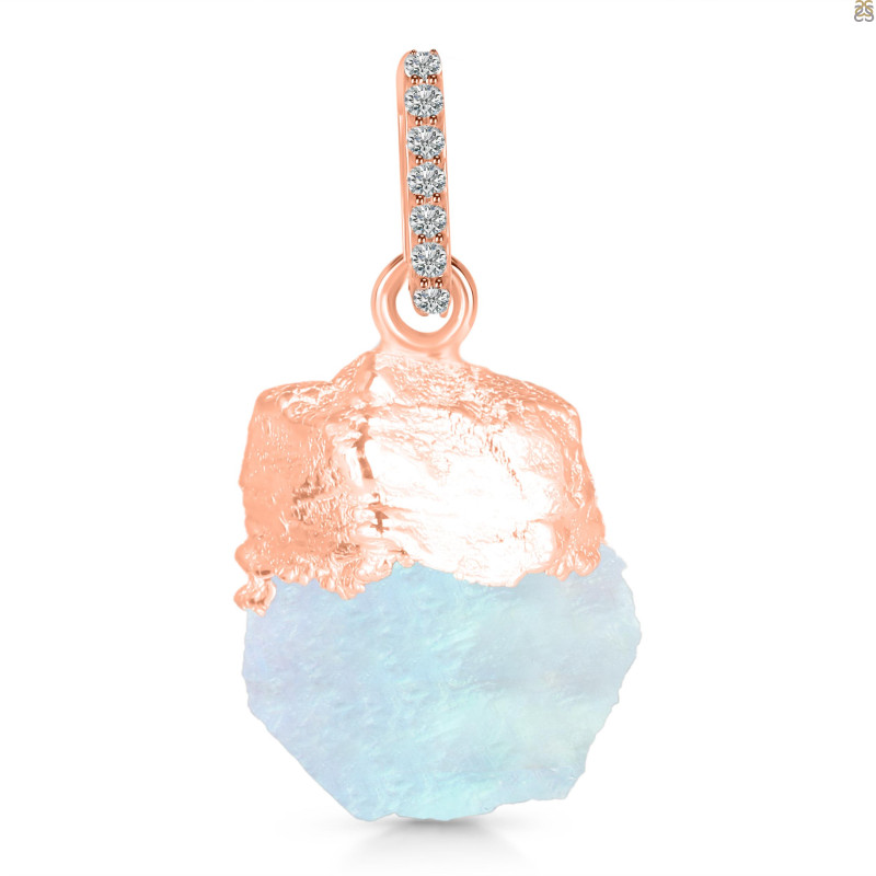 Moonstone Raw Crystal Pendant RBM-RCYP-2